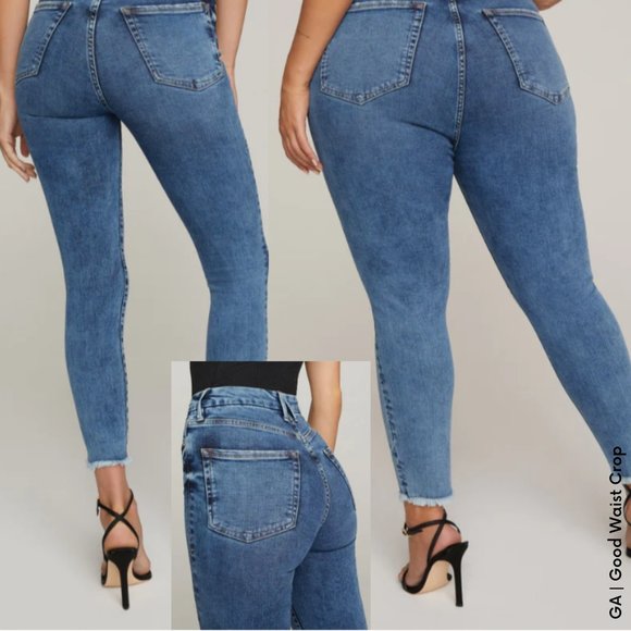 GOOD AMERICAN, Good Waist Cropped, 30 - Picture 2 of 7